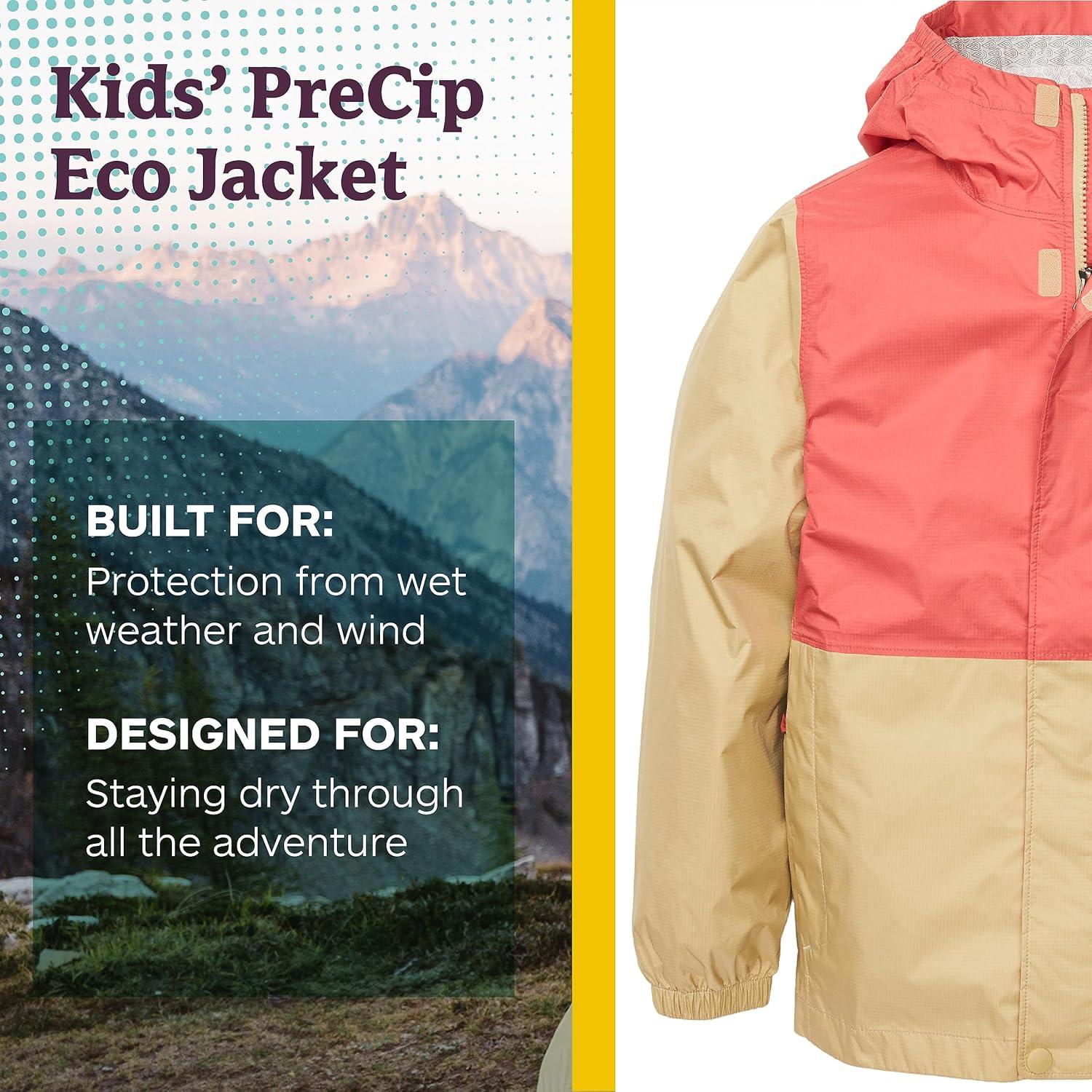 imageMARMOT Boys Kids Precip Eco JacketGrapefruitLight Oak