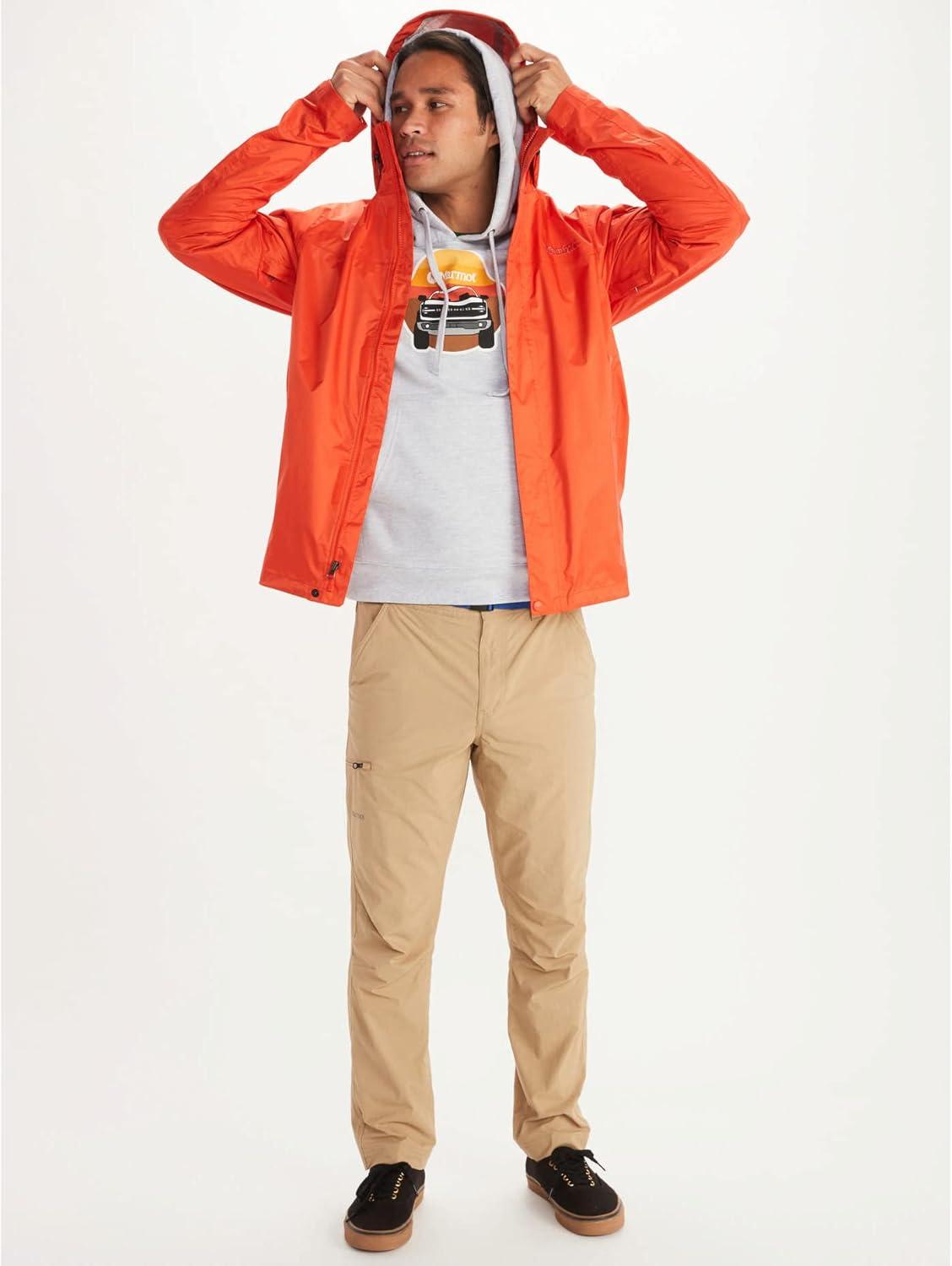 imageMARMOT Mens PreCip Eco JacketRed Sun