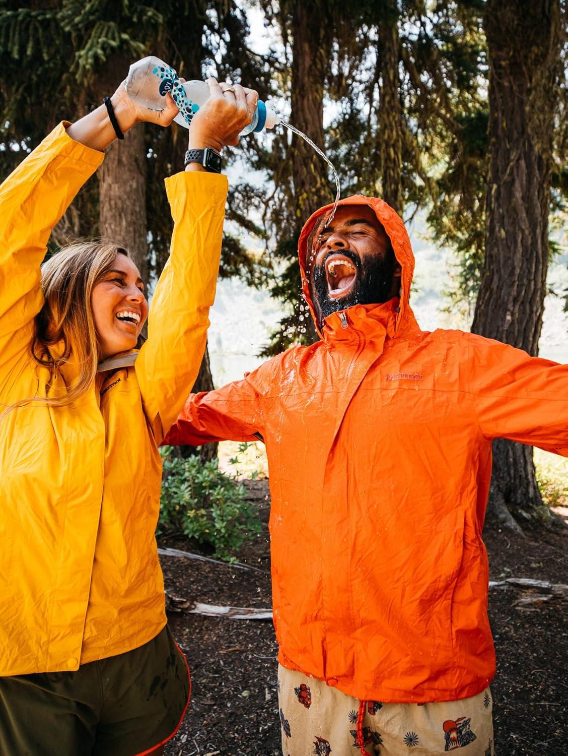 imageMARMOT Mens PreCip Eco JacketRed Sun