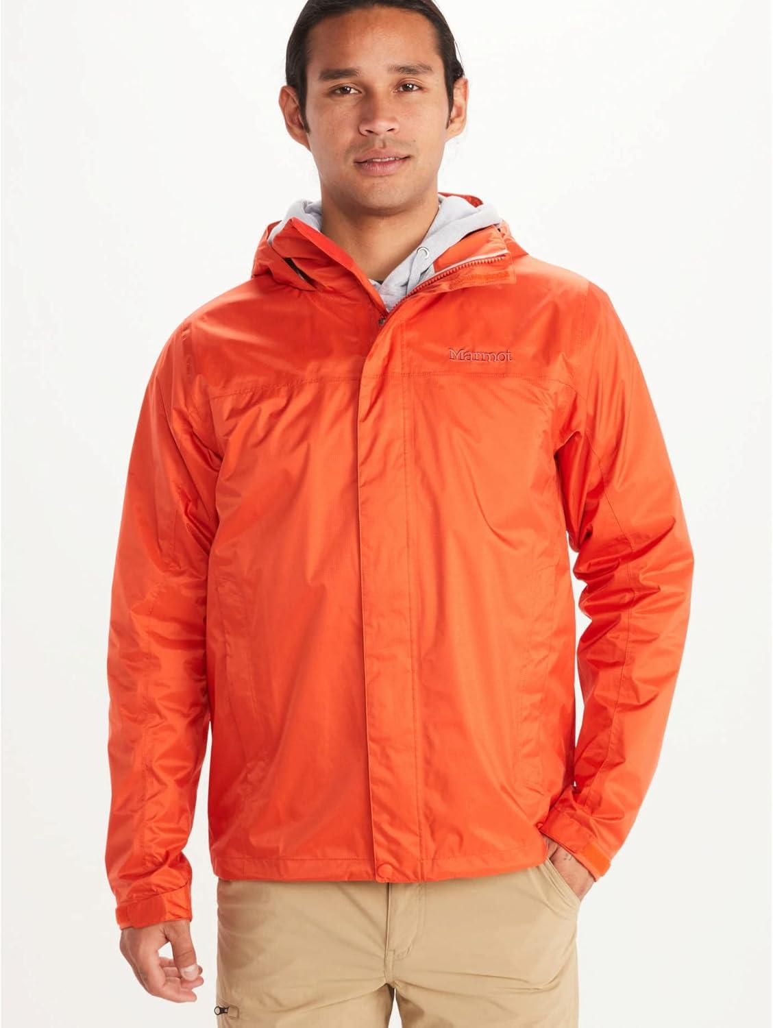 imageMARMOT Mens PreCip Eco JacketRed Sun