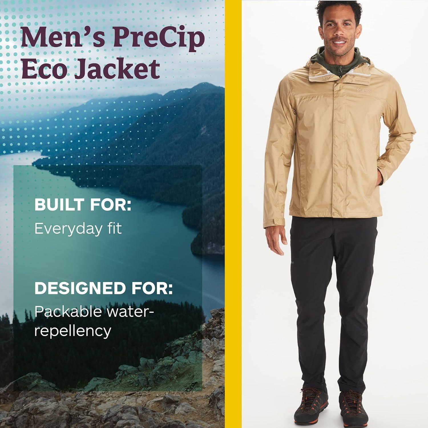 imageMARMOT Mens PreCip Eco JacketShetland