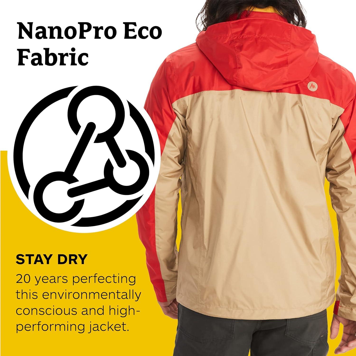 imageMARMOT Mens PreCip Eco JacketShetlandCairo