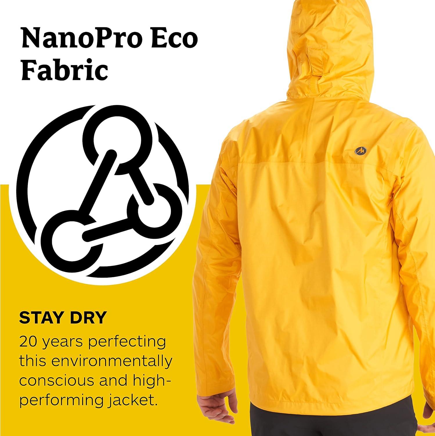 imageMARMOT Mens PreCip Eco JacketSolar