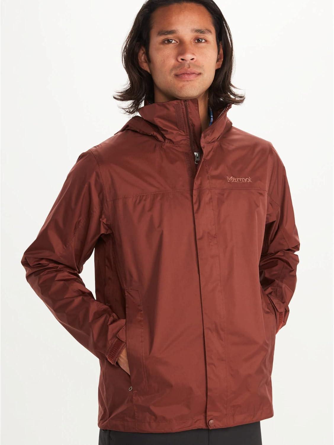 imageMARMOT Mens PreCip Eco JacketWhiskey Brown
