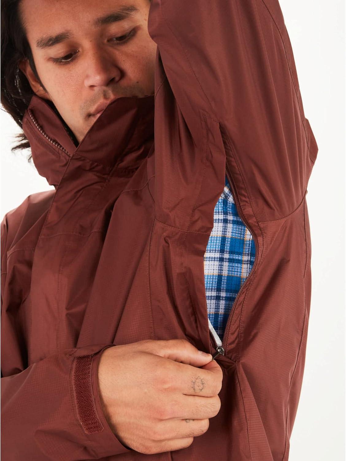 imageMARMOT Mens PreCip Eco JacketWhiskey Brown