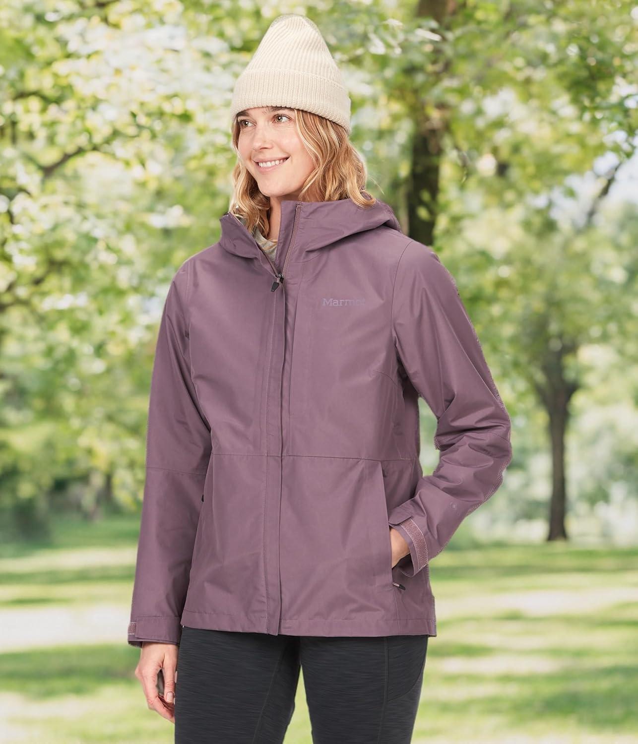 imageMARMOT Womens GORETEX Minimalist Rain Jacket  Packable Breathable Durable Wind ampamp Water ProtectionHazy Purple