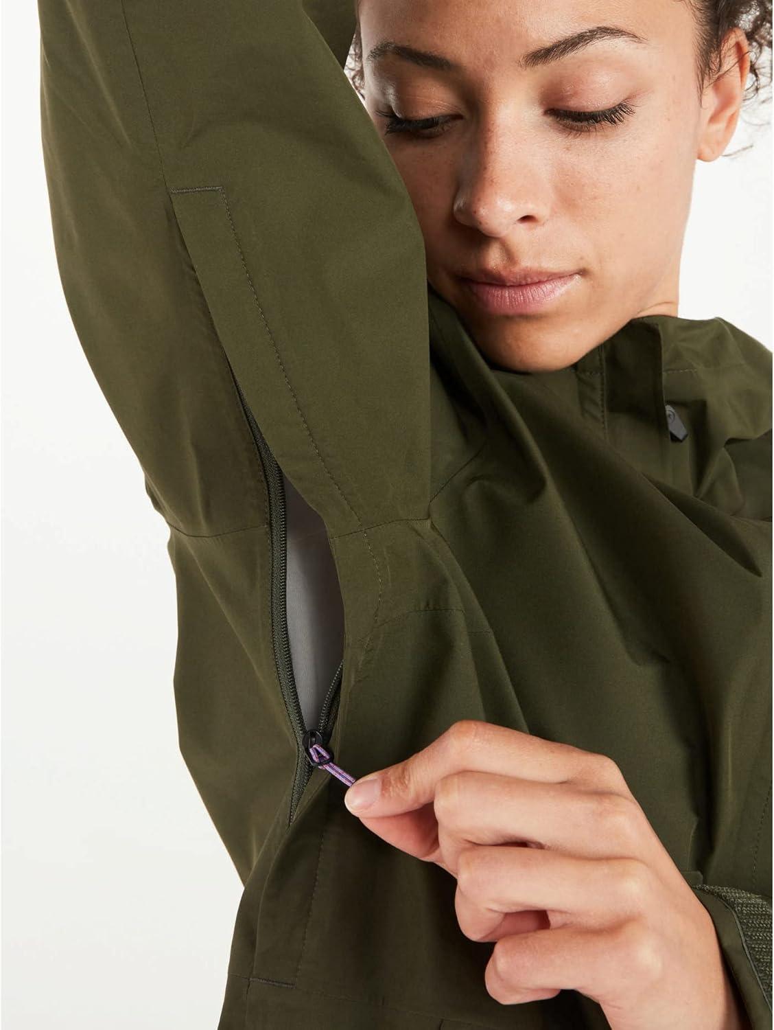 imageMARMOT Womens GORETEX Minimalist Rain Jacket  Packable Breathable Durable Wind ampamp Water ProtectionNori