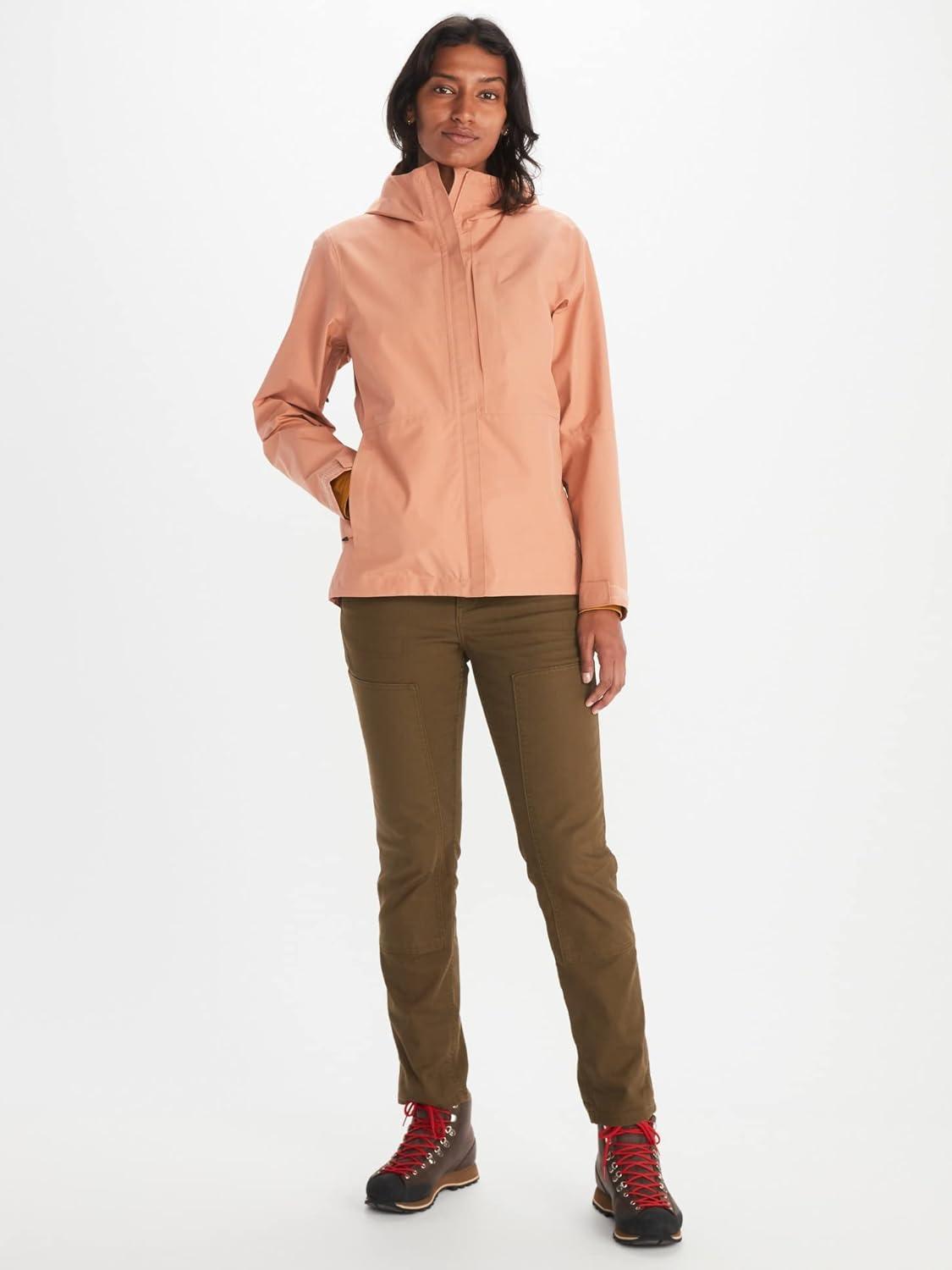 imageMARMOT Womens GORETEX Minimalist Rain Jacket  Packable Breathable Durable Wind ampamp Water ProtectionRose Gold
