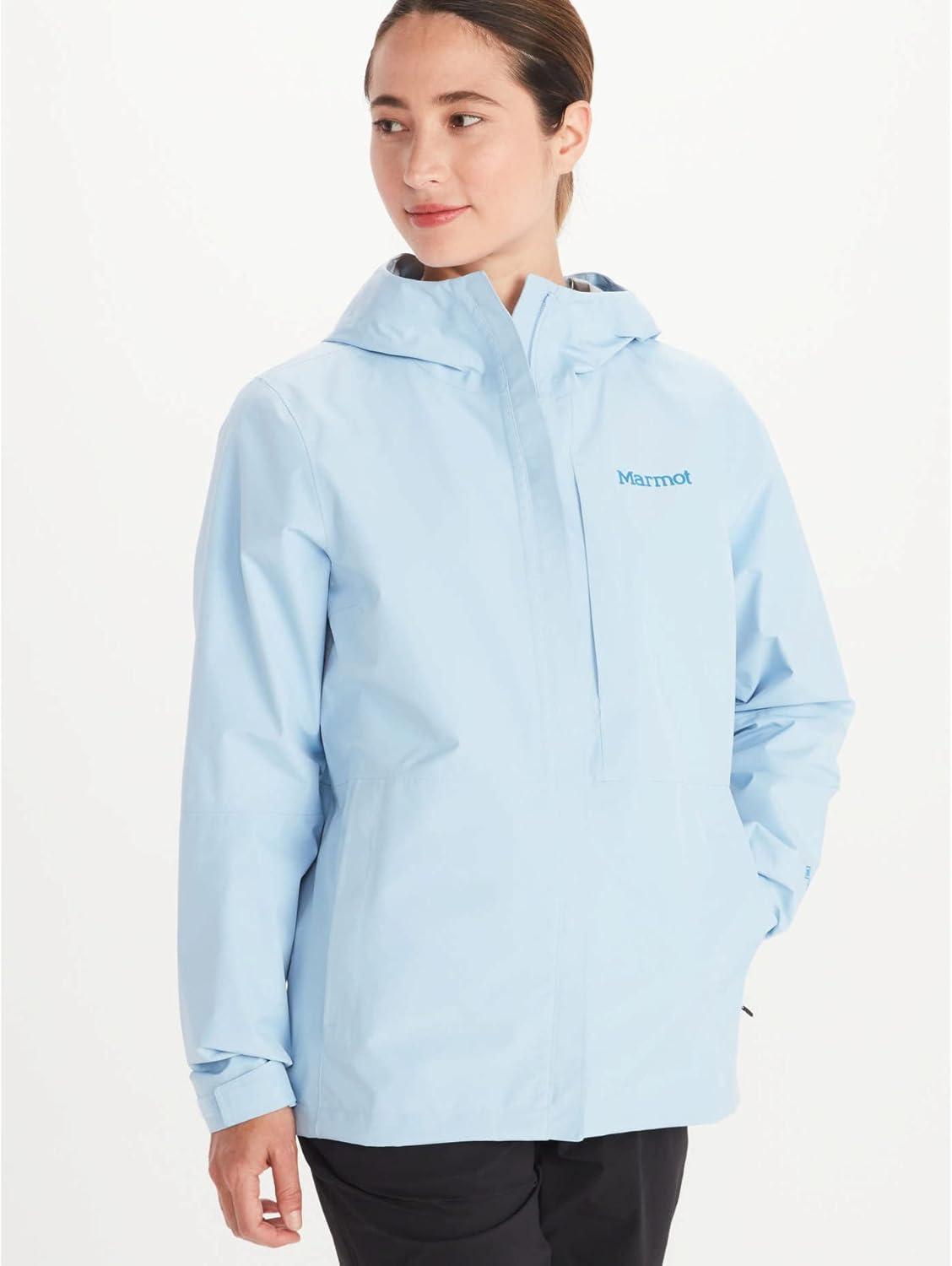 imageMARMOT Womens GORETEX Minimalist Rain Jacket  Packable Breathable Durable Wind ampamp Water ProtectionTide Blue