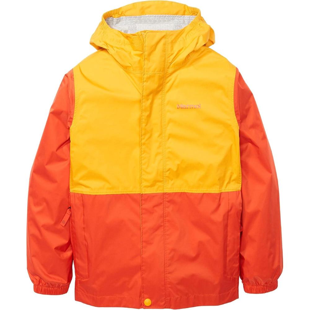 imageMARMOT Boys Kids Precip Eco JacketSolarRed Sun