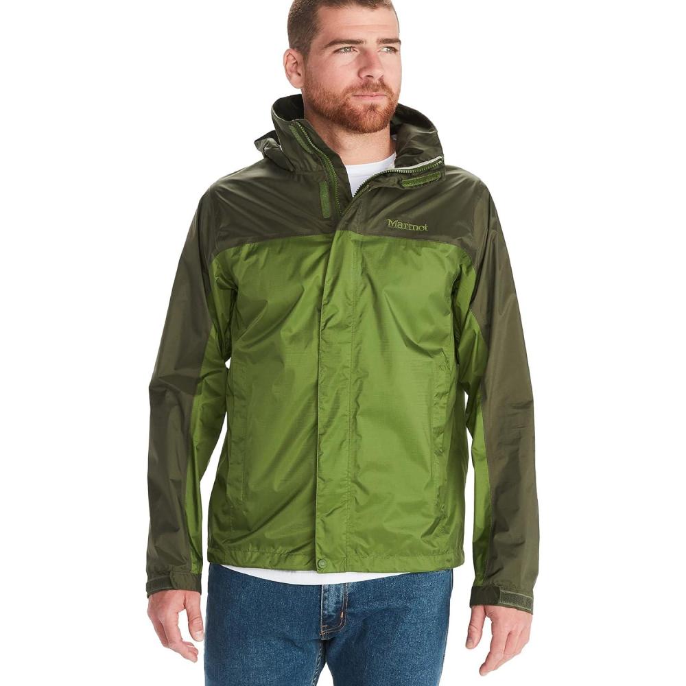 imageMARMOT Mens PreCip Eco JacketFoliage Nori