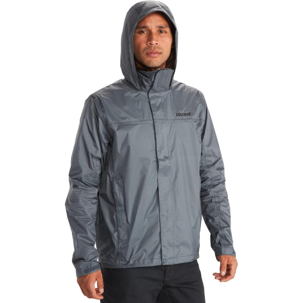 imageMARMOT Mens PreCip Eco JacketSteel Onyx