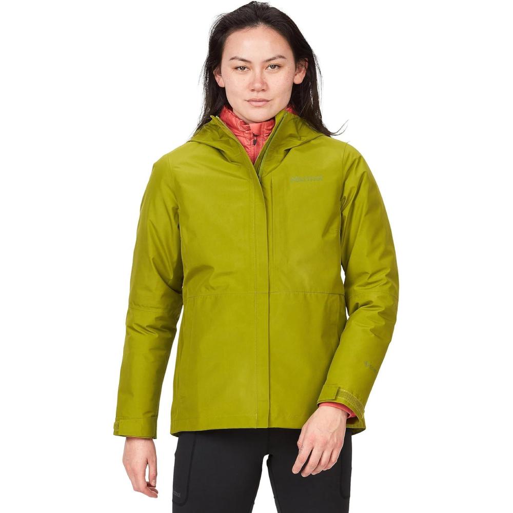 imageMARMOT Womens GORETEX Minimalist Rain Jacket  Packable Breathable Durable Wind ampamp Water ProtectionCilantro