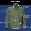 imageMARMOT Mens PreCip Eco JacketCrocodile