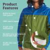 imageMARMOT Mens PreCip Eco JacketFoliageDark Azure