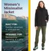 imageMARMOT Womens GORETEX Minimalist Rain Jacket  Packable Breathable Durable Wind ampamp Water ProtectionBlack