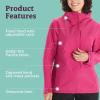 imageMARMOT Womens GORETEX Minimalist Rain Jacket  Packable Breathable Durable Wind ampamp Water ProtectionFuchsia Red