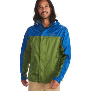imageMARMOT Mens PreCip Eco JacketFoliageDark Azure