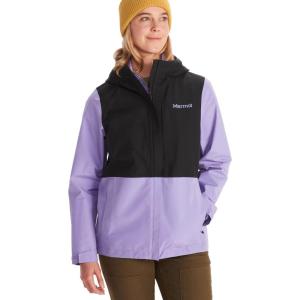 imageMARMOT Womens GORETEX Minimalist Rain Jacket  Packable Breathable Durable Wind ampamp Water ProtectionBlackPaisley