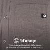 imageMARMOT Mens Aerobora Short Sleeve ButtonDown Shirt  Lightweight Packable QuickDrying UPF ProtectionCinder