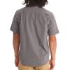 imageMARMOT Mens Aerobora Short Sleeve ButtonDown Shirt  Lightweight Packable QuickDrying UPF ProtectionDesert Khaki