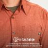imageMARMOT Mens Aerobora Short Sleeve ButtonDown Shirt  Lightweight Packable QuickDrying UPF ProtectionPicante