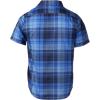 imageMARMOT Mens Aerobora Short Sleeve ButtonDown Shirt  Lightweight Packable QuickDrying UPF ProtectionTwilight Blue Wayland Plaid