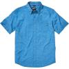 imageMARMOT Mens Aerobora Short Sleeve ButtonDown Shirt  Lightweight Packable QuickDrying UPF ProtectionVarsity Blue