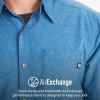imageMARMOT Mens Aerobora Short Sleeve ButtonDown Shirt  Lightweight Packable QuickDrying UPF ProtectionVarsity Blue