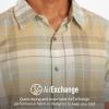 imageMARMOT Mens Aerobora Short Sleeve ButtonDown Shirt  Lightweight Packable QuickDrying UPF ProtectionVetiver Wayland Plaid