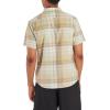 imageMARMOT Mens Aerobora Short Sleeve ButtonDown Shirt  Lightweight Packable QuickDrying UPF ProtectionVetiver Wayland Plaid