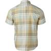 imageMARMOT Mens Aerobora Short Sleeve ButtonDown Shirt  Lightweight Packable QuickDrying UPF ProtectionVetiver Wayland Plaid