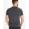 imageMARMOT Mens Coastal ShortSleeve TShirt  Screen Printed Graphic on Soft Breathable EcoFriendly CottonPoly BlendCharcoal Heather