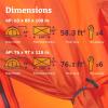 imageMARMOT Midpines 4P6P Camping Tents ampamp Footprints4 Person Red SunPicante
