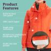 imageMARMOT Womens PreCip ECO JacketRed Sun