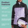 imageMARMOT Womens Precip Eco Waterproof Rain JacketPaisley PurpleBlack