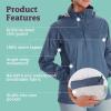 imageMARMOT Womens Precip Eco Waterproof Rain JacketStorm