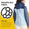 imageMARMOT Womens Precip Eco Waterproof Rain JacketTide BlueArctic NavyStorm