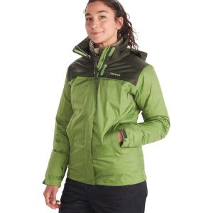 imageMARMOT Womens Precip Eco Waterproof Rain JacketForest GreenNori
