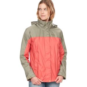 imageMARMOT Womens Precip Eco Waterproof Rain JacketGrapefruitVetiver