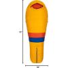 imageMARMOT Mens Never Summer 0 Sleeping Bag 650 Fill Down for Camping ampamp BackpackingSolarRed Sun
