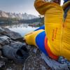 imageMARMOT Mens Never Summer 0 Sleeping Bag 650 Fill Down for Camping ampamp BackpackingSolarRed Sun