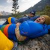 imageMARMOT Mens Sawtooth 15 Sleeping Bag 650 Fill Down for Camping ampamp BackpackingDark AzureFoliage