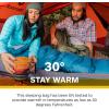 imageMARMOT Womens Lozen 30 Sleeping Bag 650 Fill Down for Camping ampamp BackpackingLate NightSteel Onyx