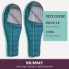 imageMARMOT Womens Lozen 30 Sleeping Bag 650 Fill Down for Camping ampamp BackpackingLate NightSteel Onyx