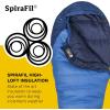 imageMarmot Mens Trestles 15 Sleeping Bag  Insulated WaterResistant LeftZip Cobalt BlueBlue Night