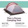 imageMarmot Thor 3Person Tent  Easy SetUp WaterResistant Storm Ready Blaze 3 Person