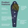 imageMarmot Ultra Elite 30 Long Sleeping Bag Insulated Warm WaterResistant Dark SteelMilitary Green Long