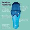 imageMarmot Womens Trestles 15 Sleeping Bag  Insulated WaterResistant LeftZip French BlueHarbor Blue Long