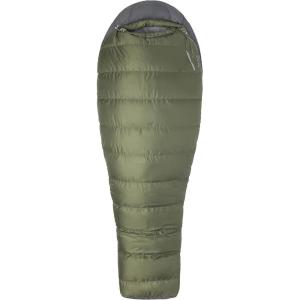 imageMARMOT Ironwood Mummy Sleeping Bag  650 Fill Down Lightweight 30Degree Rating Bomber GreenSteel Onyx Regular